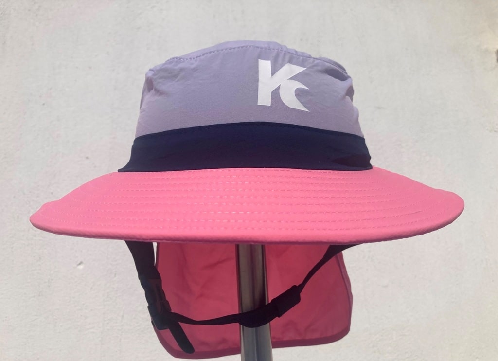 Watersports Pink Purple impact Hat with neck shade
